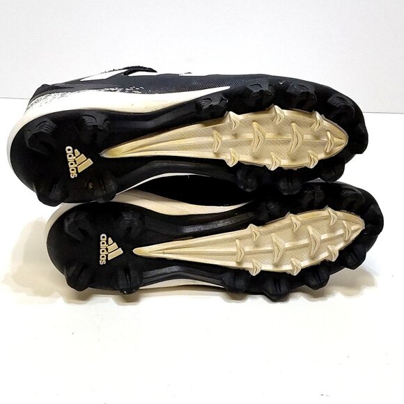Adidas Adizero Afterburner 8 Baseball MD Cleats Boy 3 Breathable Mid-Cut Shoes - Picture 9 of 10